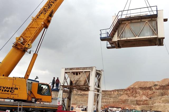 Услуги по сборке и разборке асфальтовых заводов